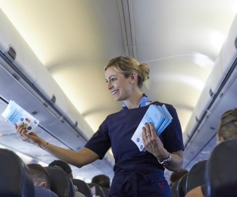 Tui will no longer offer plastic shopping bags for in-flight purchases, among other measures
