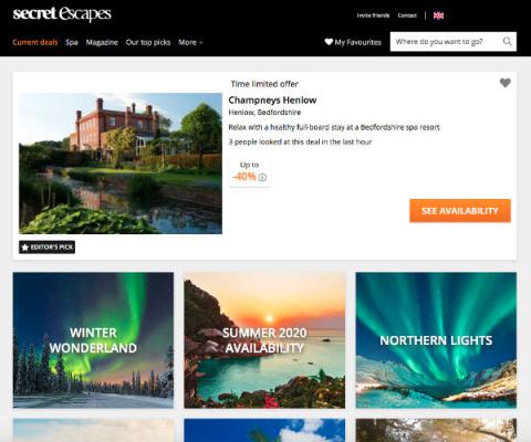Secret Escapes has acquired IP belonging to LateRooms following parent Malvern Group's collapse