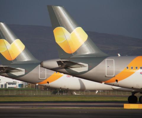 Cook's Manchester-based ground handler is to cease operations (Image: Ronnie Macdonald)