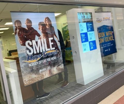 Hays is starting to roll out its branding to ex-Cook stores