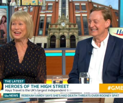 John and Irene Hays on GMB