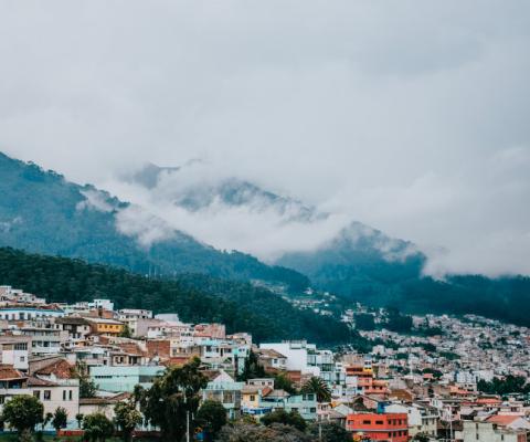 Ecuador's capital Quito has seen violent protests