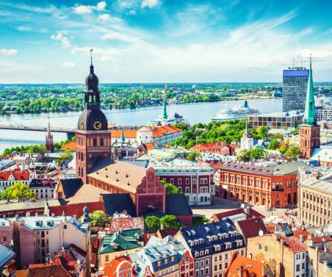 Riga has been named the most affordable destination for European Christmas markets