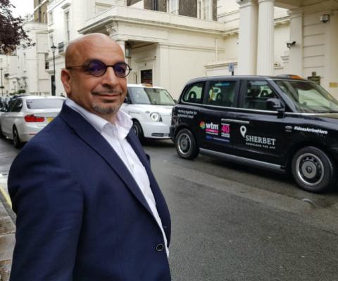 Sherbet London's founder Asher Moses