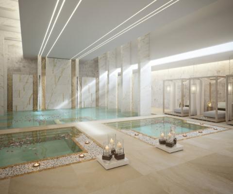 Water Therapy Suite at the new Zulal Wellness Resort