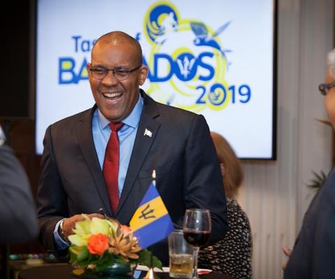 Kerrie Symmonds, minister for tourism and international transport, Barbados