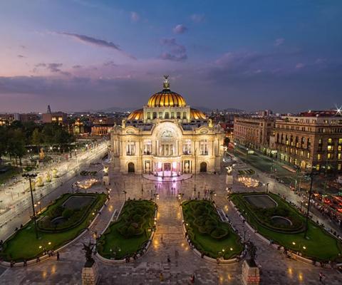 Palacios de Bellas Artes, Mexico City