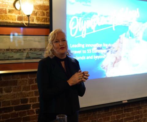 Olympic Holidays chief executive Clare Tobin