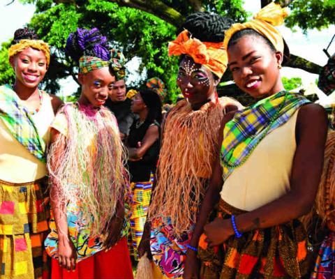 90% of Guyana's population lives on the coast
