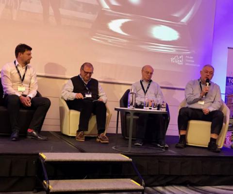 L-R: Matt Purser, Noel Josephides, Stephen Mason and John de Vial