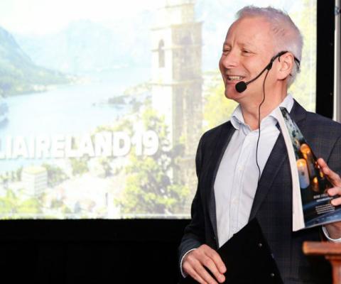 Andy Harmer, Clia UK and Ireland, at the Ireland Cruise Conference