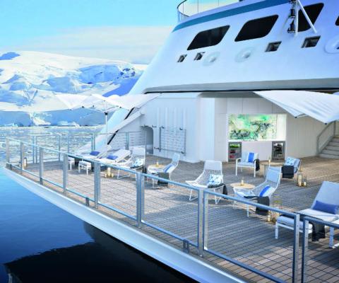 Crystal Cruises' Crystal Endeavor. Mary McKenna says cruise will continue reaching new markets