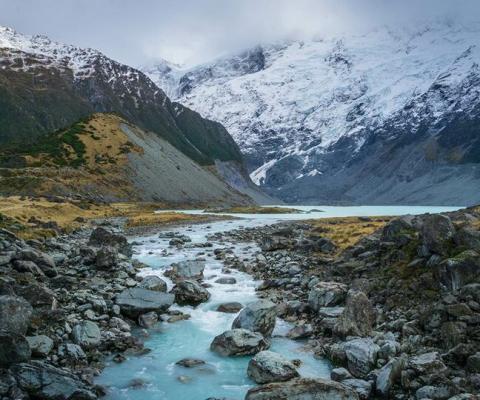 Pictured: Hooker Lake, New Zealand (Credit: Danny Postma/Unsplash)