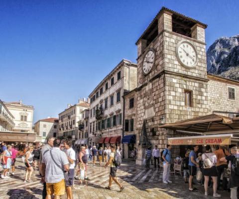 Kotor is located in a secluded part of the Gulf of Kotor