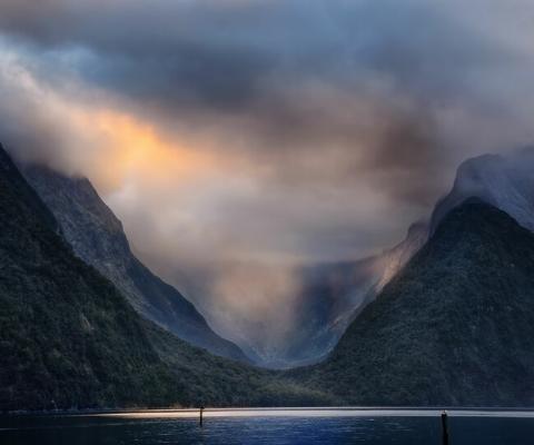 Milford Sound, New Zealand. Photo by Peter Hammer on Unsplash