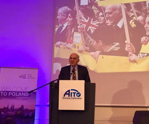 Cable also addressed the Aito conference in 2016