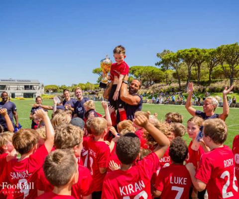 Football Escapes was set up by Rio Ferdinand, Bobby Zamora and premiership coach Sam