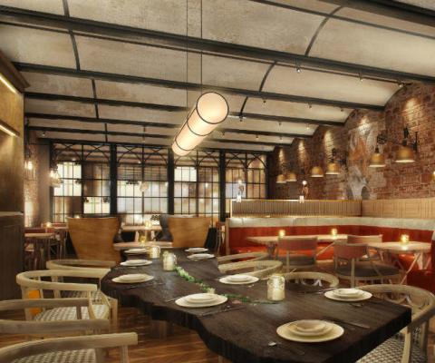 The Yard restaurant will be in The Unbound Collection by Hyatt's first property in the UK