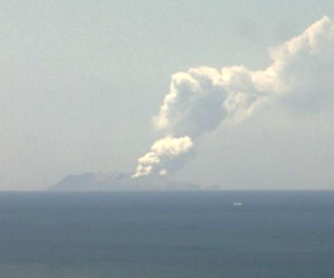 White Island last erupted in 2016 (Picture: New Zealand Institute Geological and Nuclear Sciences)
