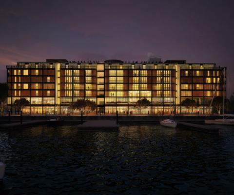 Park Hyatt hotel in Auckland. Members earn points by staying in Hyatt or SLH.