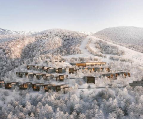 The new Aman resort will be on Mount Moiwa in Japan