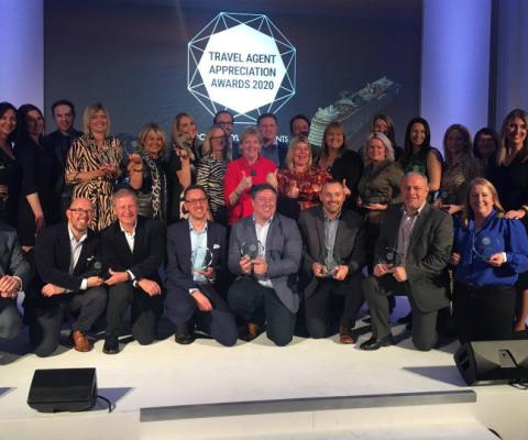 Winners of the Celebrity Cruises Travel Agent Appreciation Awards 2020