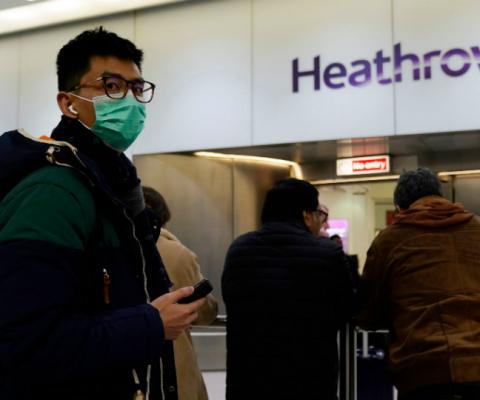 The UK government is monitoring flights arriving from China (Credit: Shutterstock)