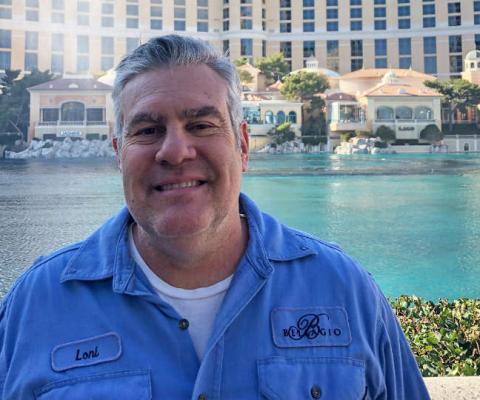 Loni Singer, front feature engineer at Bellagio Resort & Casino in Las Vegas