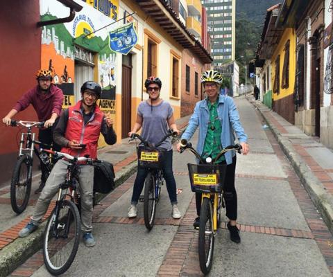 An Intrepid Travel group in Colombia
