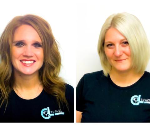 Joanne Mortimer (left) and Karen Capstick