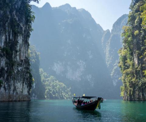 Khao Sok national park in Thailand (Credit: Robin Noguier/Unsplash)