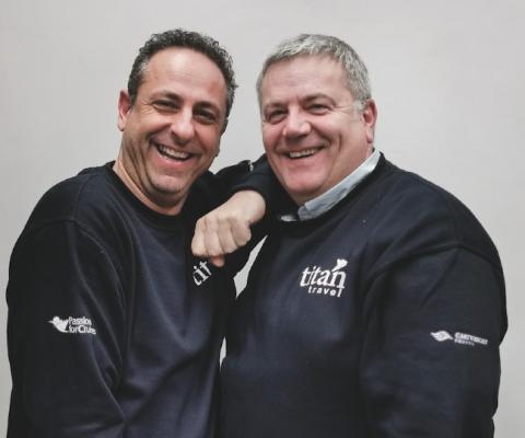 Cartwright Travel directors Steve Philippou and Steve Cartwright