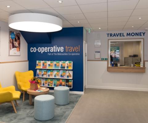 The Ilkeston branch of Co-op Travel