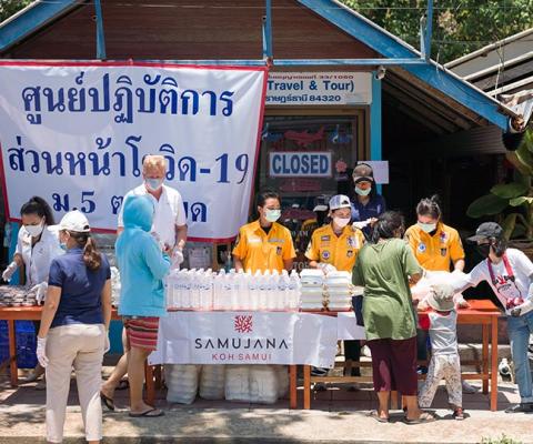 How Samujana Villas is supporting the Ko Samui community affected by coronavirus