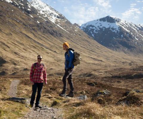 The Scottish Highlands around Glencoe feature prominently (Credit: Visit Britain / Rod Edwards)