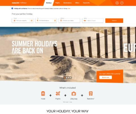EasyJet Holidays will resume operations from 1 August