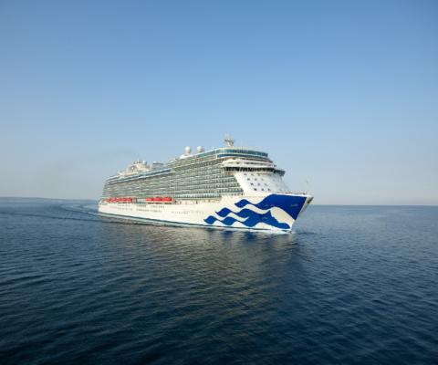 Enchanted Princess has completed its first sea trials