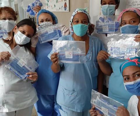 The Lata Foundation has been helping Healing Venezuela supply PPE