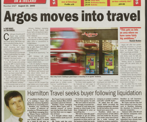 Travel Trade Gazette 21 August 2000