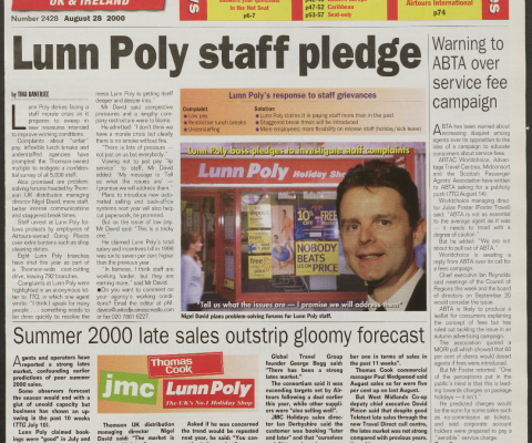 Travel Trade Gazette 28 August 2000