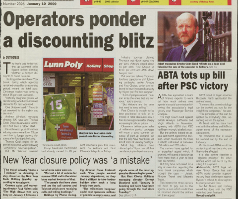 Travel Trade Gazette 10 January 2000