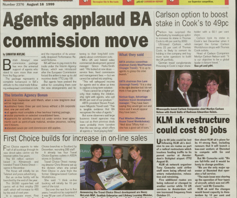 Travel Trade Gazette 16 August 1999