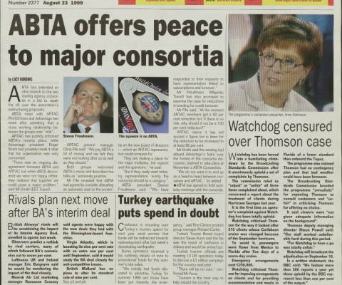 Travel Trade Gazette 23 August 1999