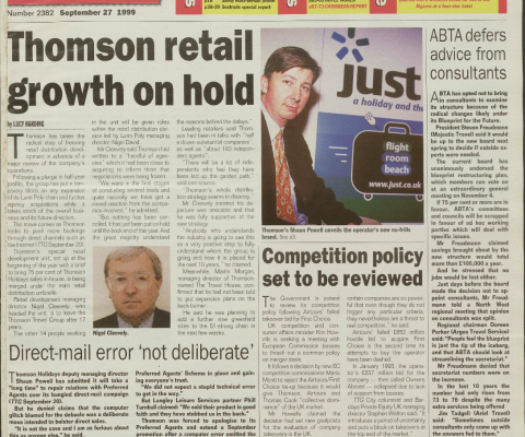 Travel Trade Gazette 27 September 1999