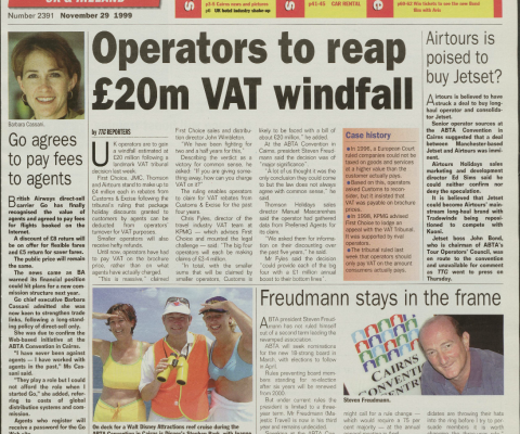 Travel Trade Gazette 29 November 1999