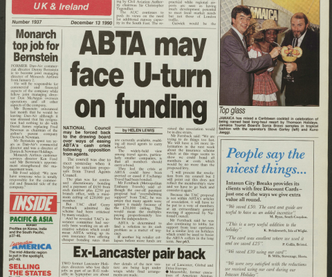 Travel Trade Gazette 13 December 1990