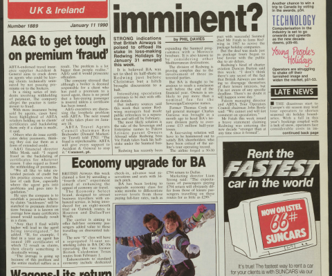 Travel Trade Gazette 11 January 1990