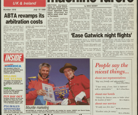 Travel Trade Gazette 19 July 1990
