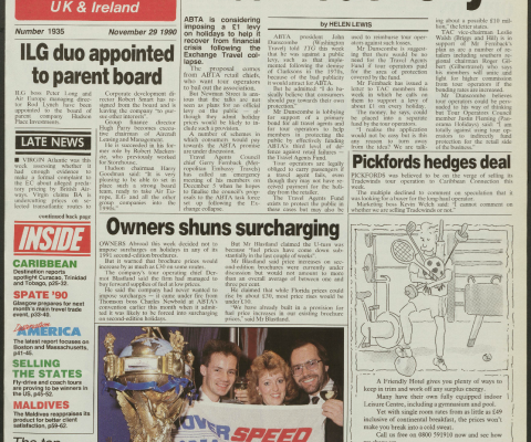 Travel Trade Gazette 29 November 1990