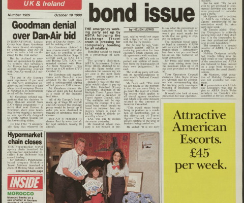 Travel Trade Gazette 18 October 1990